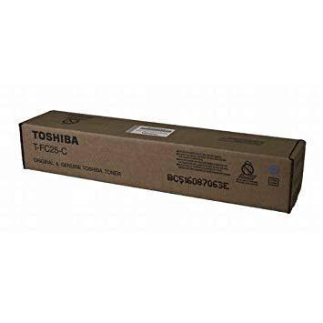 Original Toshiba TFC25C Cyan Toner Cartridge (26.8K YLD)