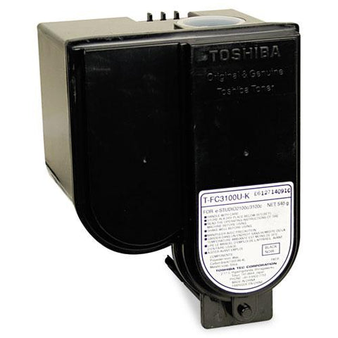 Original Toshiba TFC3100K Toner, 20600 Page-Yield, Black