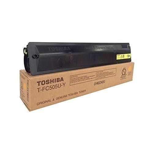 Original Toshiba T-FC505UY Yellow Toner Cartridge (33.6K YLD)
