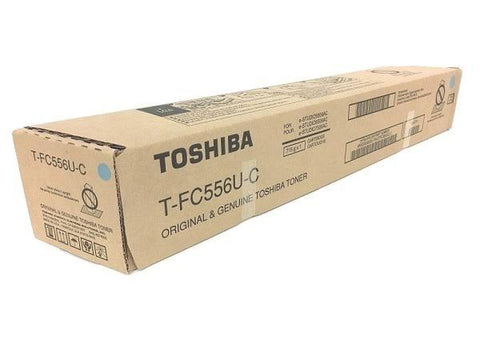 Original Toshiba T-FC556UC Cyan Toner Cartridge (39.2K YLD)