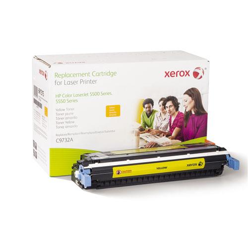 Original Xerox 006R01315 Replacement Toner for C9732A (645A), Yellow