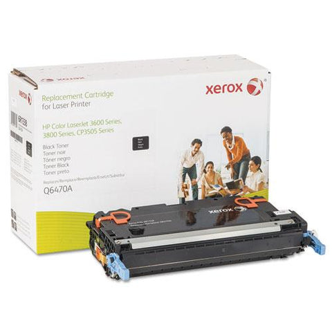 Original Xerox 006R01338 Replacement Toner for Q6470A (501A), Black