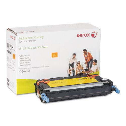 Original Xerox 006R01340 Replacement Toner for Q6472A (502A), Yellow