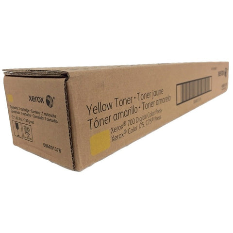 Original Xerox 6R1378 Yellow Toner (Metered) 22K YLD for 700i/700