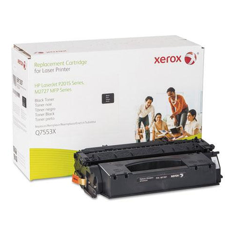 Original Xerox 006R01387 Replacement High-Yield Toner for Q7553X (53X), Black