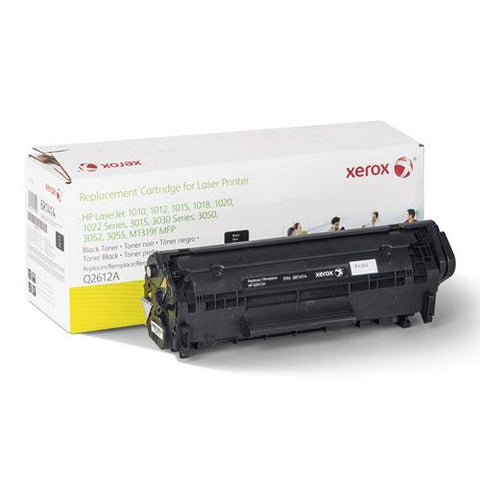 Original Xerox 006R01414 Replacement Toner for Q2612A (12A), Black