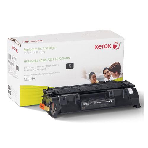 Original Xerox 006R01489 Replacement Toner for CE505A (05A), Black