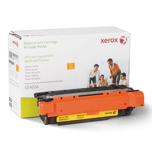 Original Xerox 006R03011 Replacement Toner for CE402A (507A), Yellow