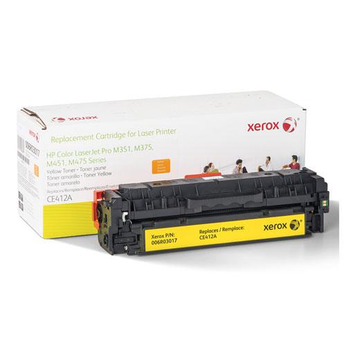 Original Xerox 006R03017 Replacement Toner for CE412A (305A), Yellow