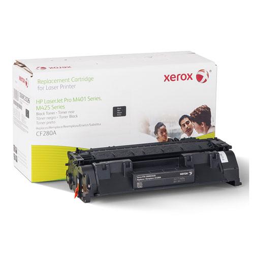Original Xerox 006R03026 Remanufactured CF280A (80A) Toner, 2700 Page-Yield, Black