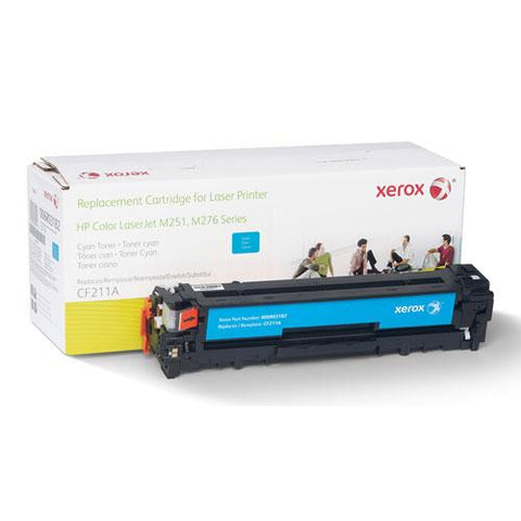 Original Xerox 006R03182 Remanufactured CF211A (131A) Toner, 1800 Page-Yield, Cyan