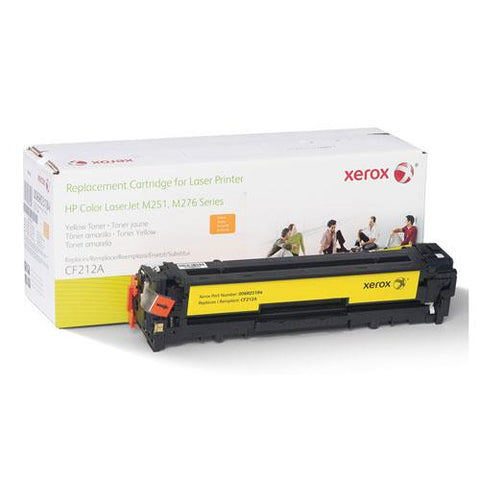 Original Xerox 006R03184 Remanufactured CF212A (131A) Toner, 1800 Page-Yield, Yellow