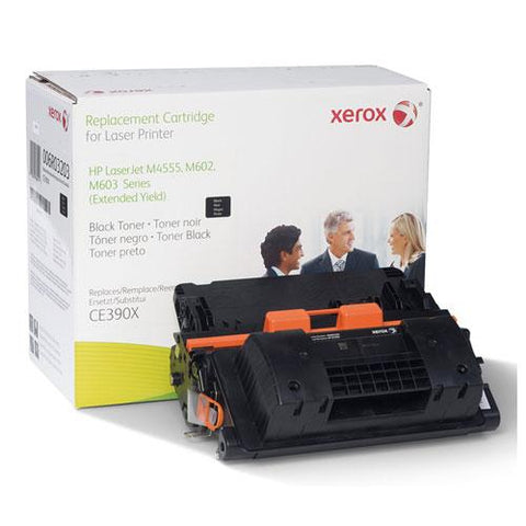 Original Xerox 006R03203 Remanufactured CE390X (90X) Extended-Yield Toner, Black