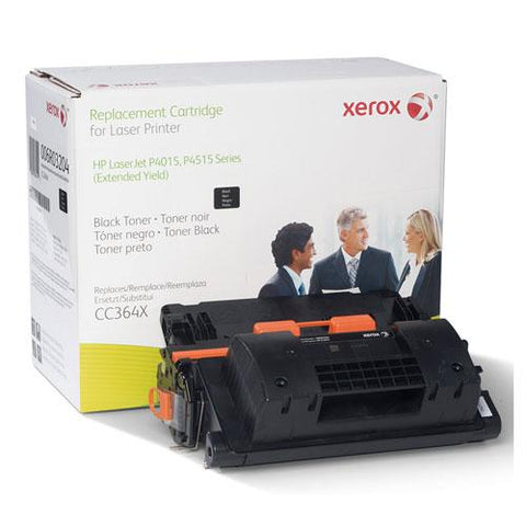 Original Xerox 006R03204 Remanufactured CC364X (64X) Extended-Yield Toner, Black