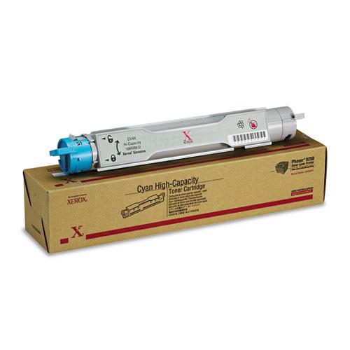 Original Xerox 106R00672 High-Yield Toner, 8000 Page-Yield, Cyan