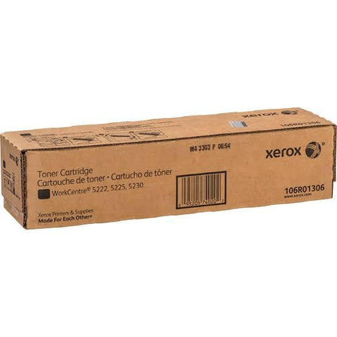 Original Xerox 106R01306 Black Toner Cartridge (30K YLD)
