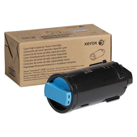 Original Xerox 106R03900 High-Yield Toner, 10100 Page-Yield, Cyan