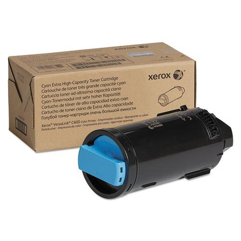 Original Xerox 106R04006 Extra High-Yield Toner, 16800 Page-Yield, Cyan, TAA Compliant