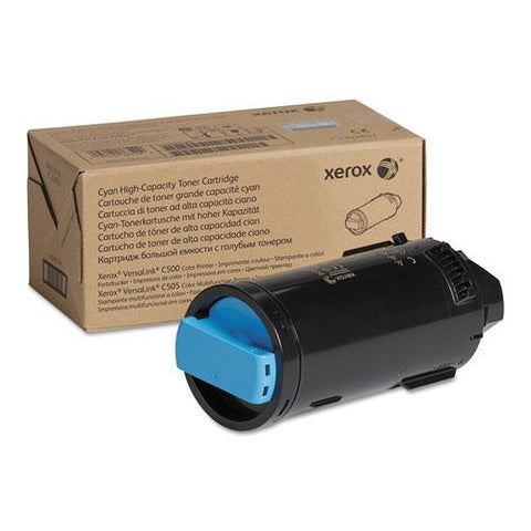 Original Xerox 106R04014 High-Yield Toner, 9000 Page-Yield, Cyan, TAA Compliant