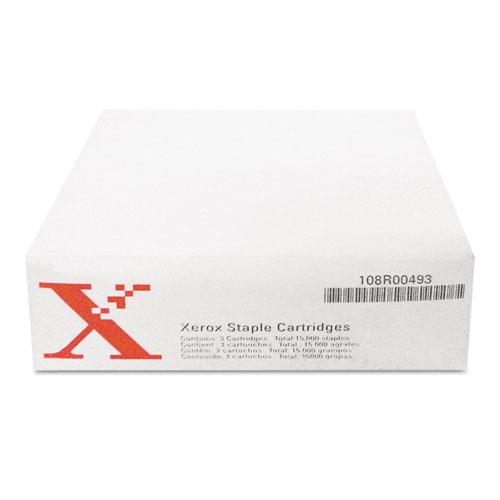 Original Xerox Staples for Xerox WORKCENTRE PRO245/M45/232/Others, 3 Cartridges, 15,000 Staples