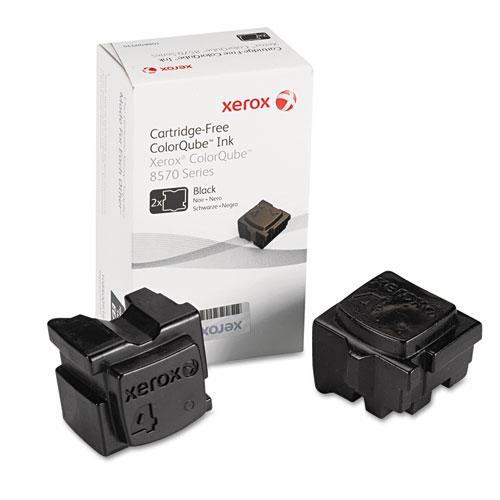 Original Xerox 108R00929 Solid Ink Stick, 4400 Page Yield, Black, 2/Box