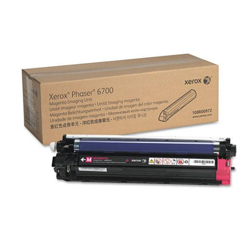 Original Xerox 108R00972 Imaging Unit, 50,000 Page-Yield, Magenta