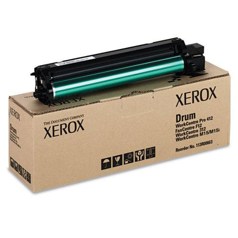Original Xerox 113R00663 Drum Cartridge, Black