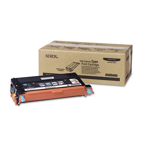Original Xerox 113R00723 High-Yield Toner, 6000 Page-Yield, Cyan