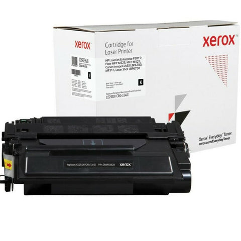 Original Xerox 006R03628 Black Replacement Toner for HP CE255X, Canon CRG-324II, Compatible with HP LaserJet Enterprise P3011, P3015, Flow MFP M525, MFP M521, Canon imageCLASS LBP6780, MF515, Laser Shot LBP6750, High Yield 12,500 Pages